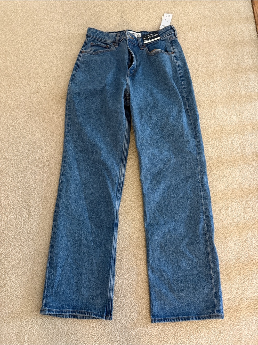 Abercrombie & Fitch Blue Flare Jeans